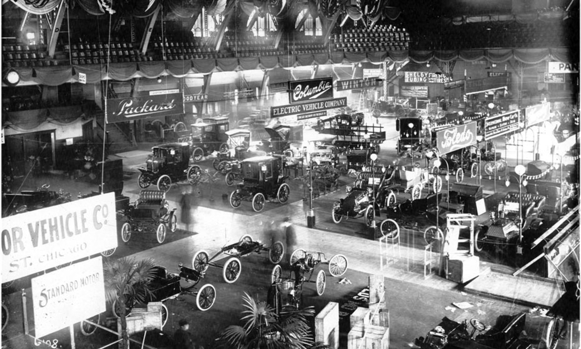 Salon samochodowy w Chicago (1903)
