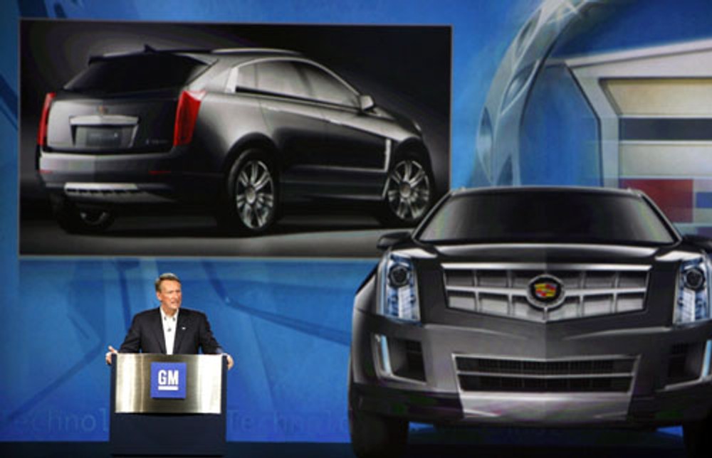 Auto na wodór - Cadillac Provoq