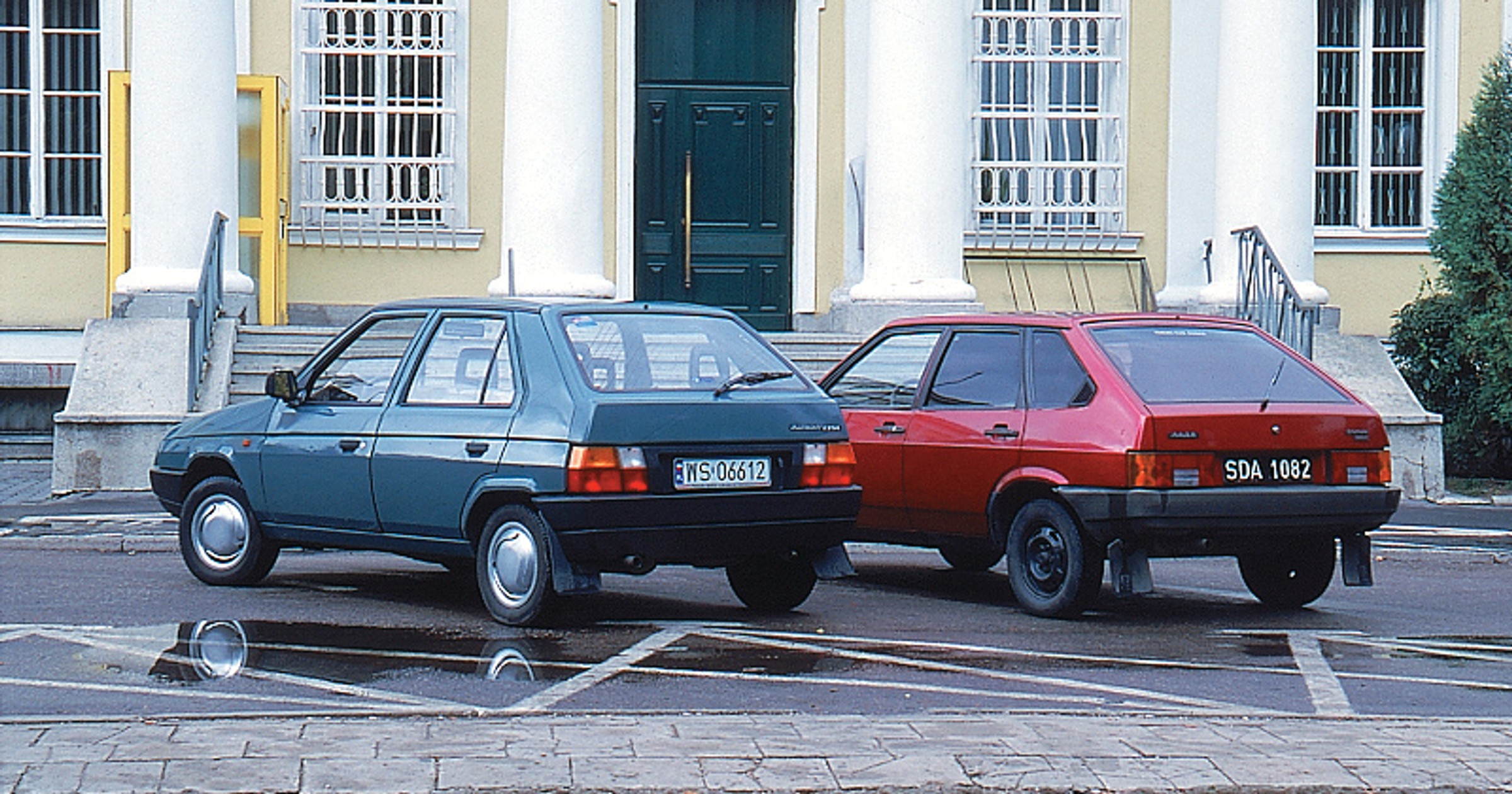 Skoda Favorit kontra Łada Samara - zdjęcie poglądowe
