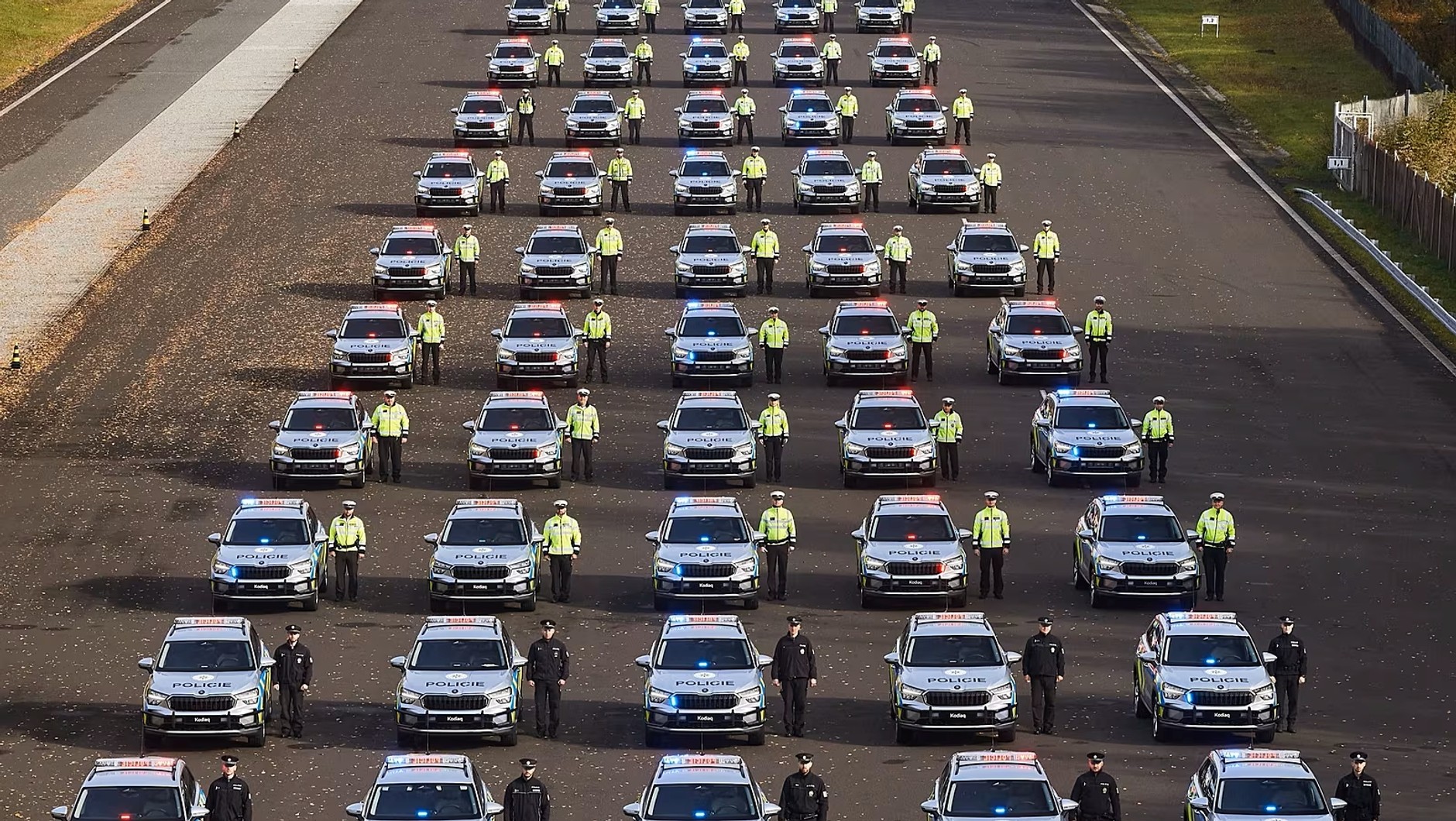 Skoda Kodiaq w czeskiej policji