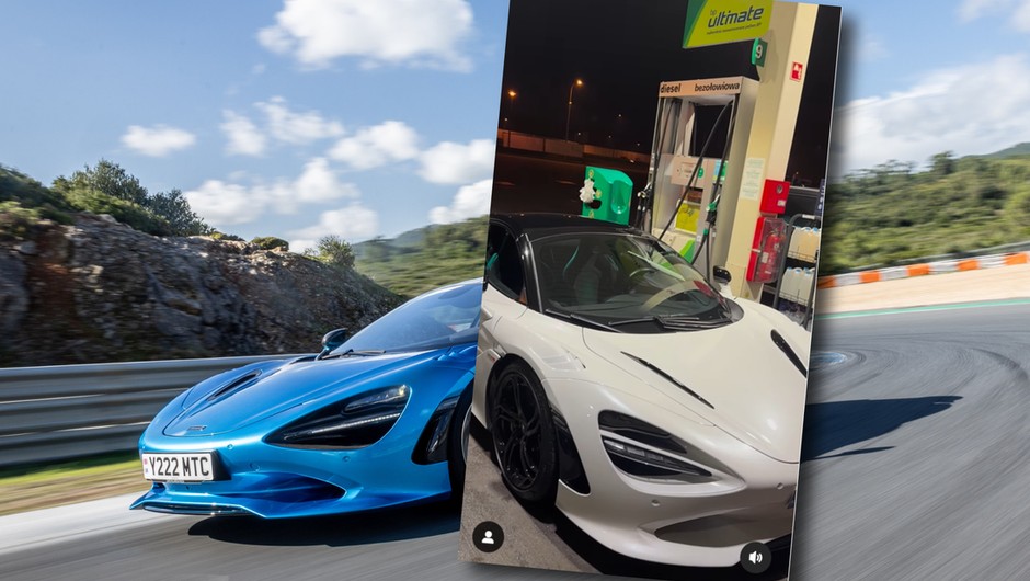 Krzysztof Rutkowski odebrał McLarena 750S
