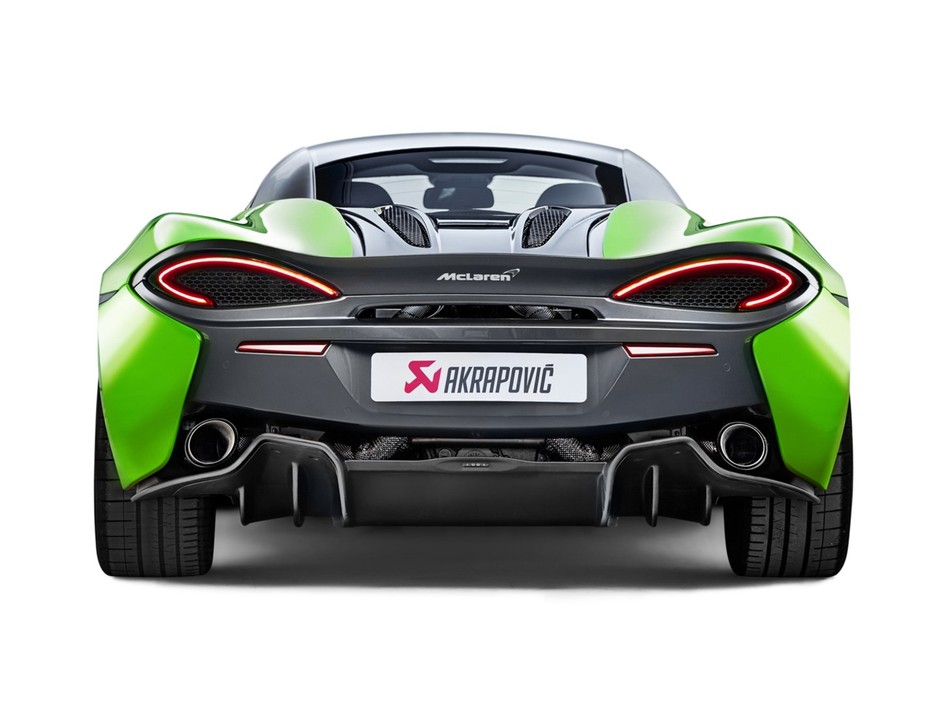 Akrapovic przygotuje wydechy dla McLarena