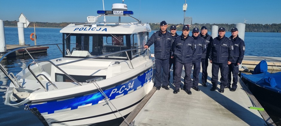 Nowy sprzęt "wodniaków" z Komendy Miejskiej Policji we Włocławku