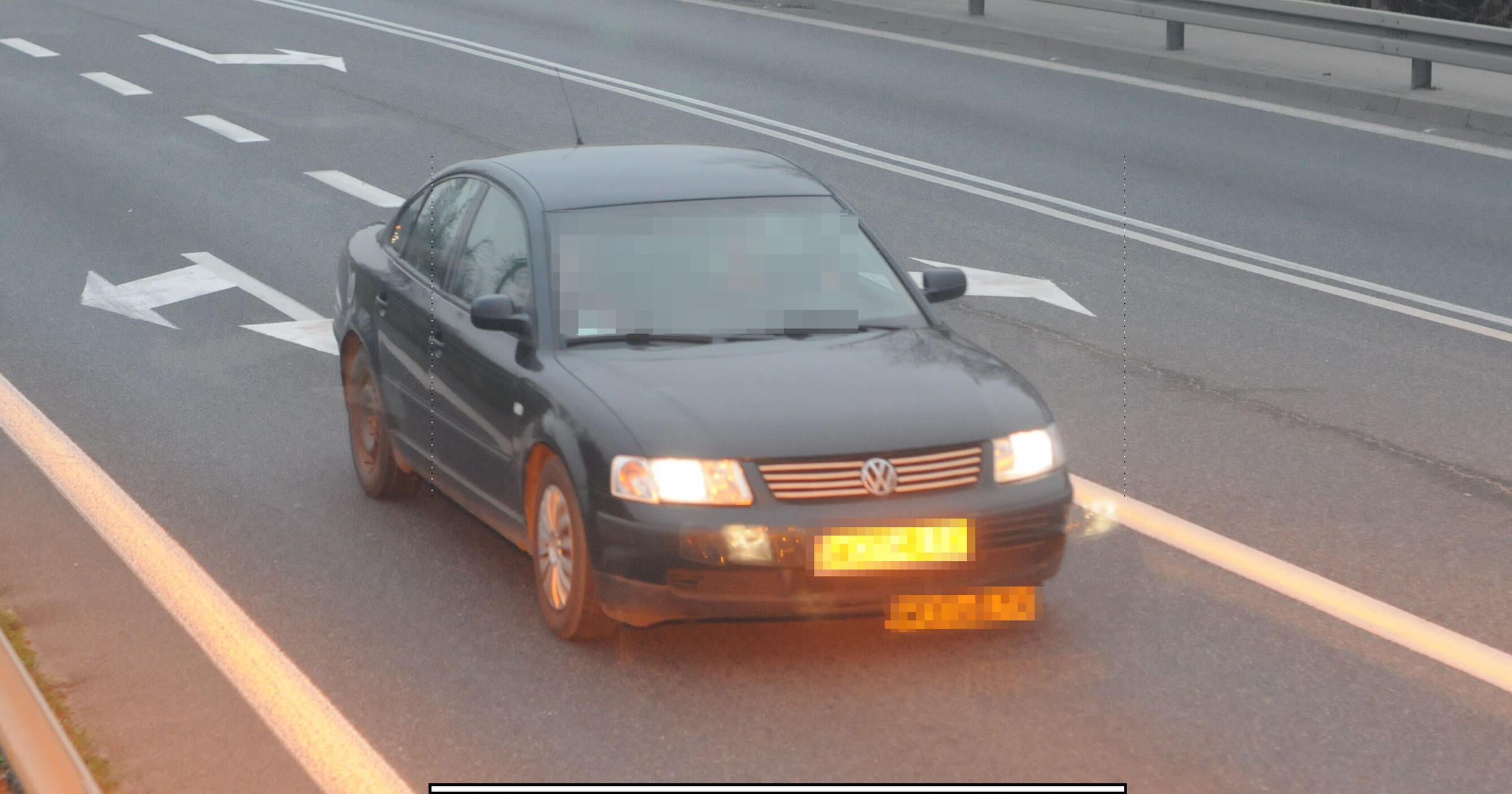 Zdjęcie z fotoradaru