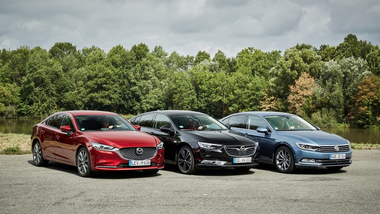 Porównanie - Mazda 6, Opel Insignia, Volkswagen Passat