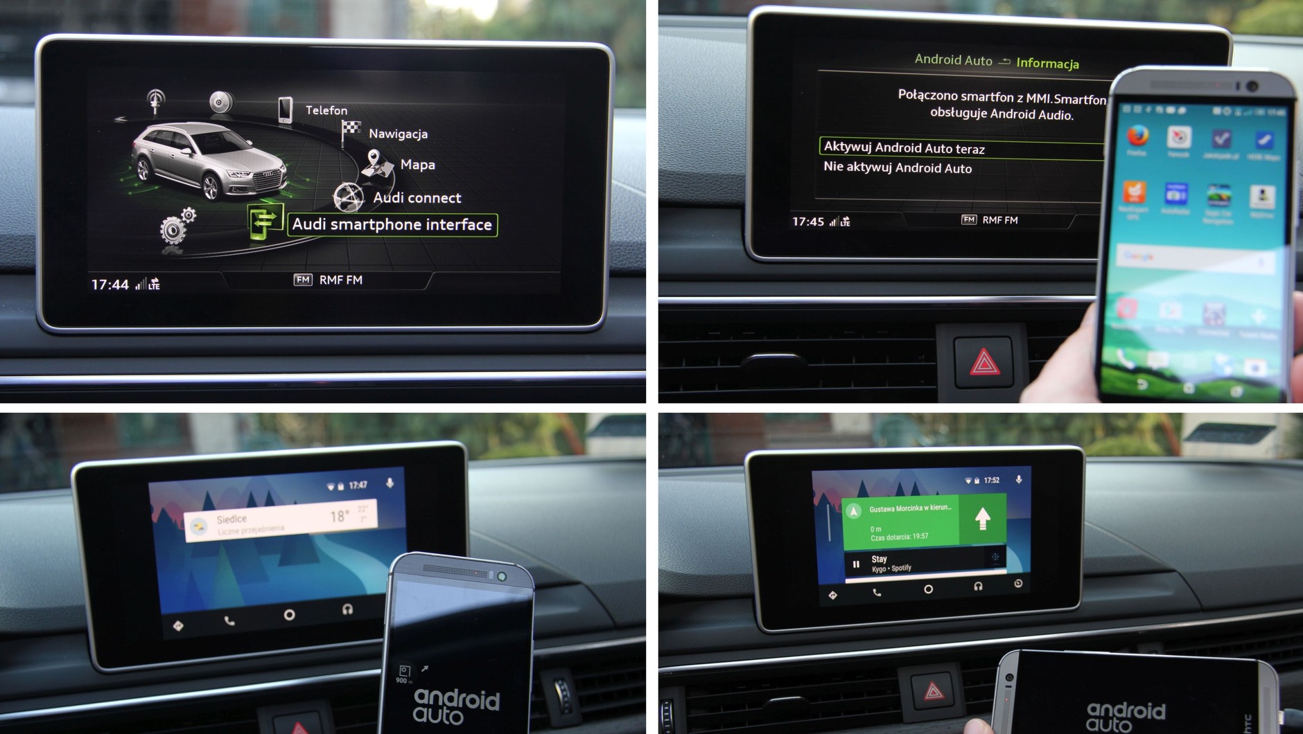 Audi A4 2016 Smartphone interface