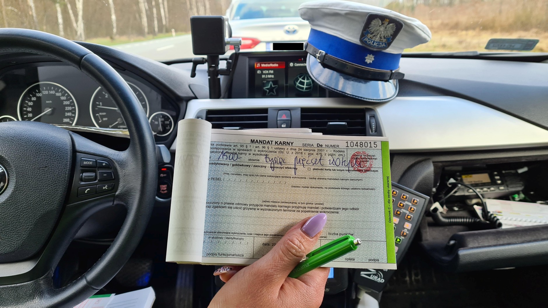 Podróżujemy z policyjnym patrolem Speed nieopodal Siedlec