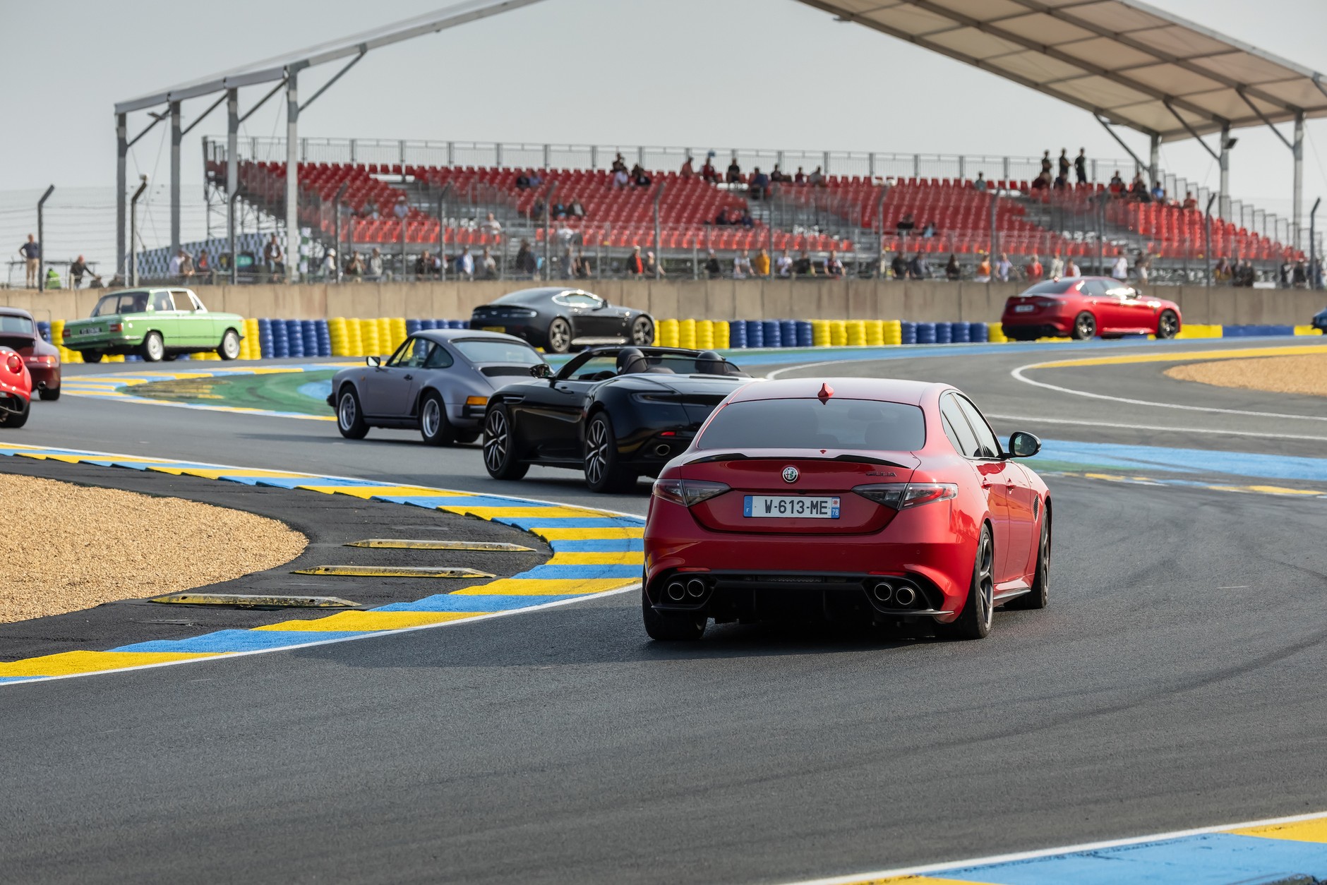 Alfa Romeo Quadrifoglio. Jazda w Le Mans