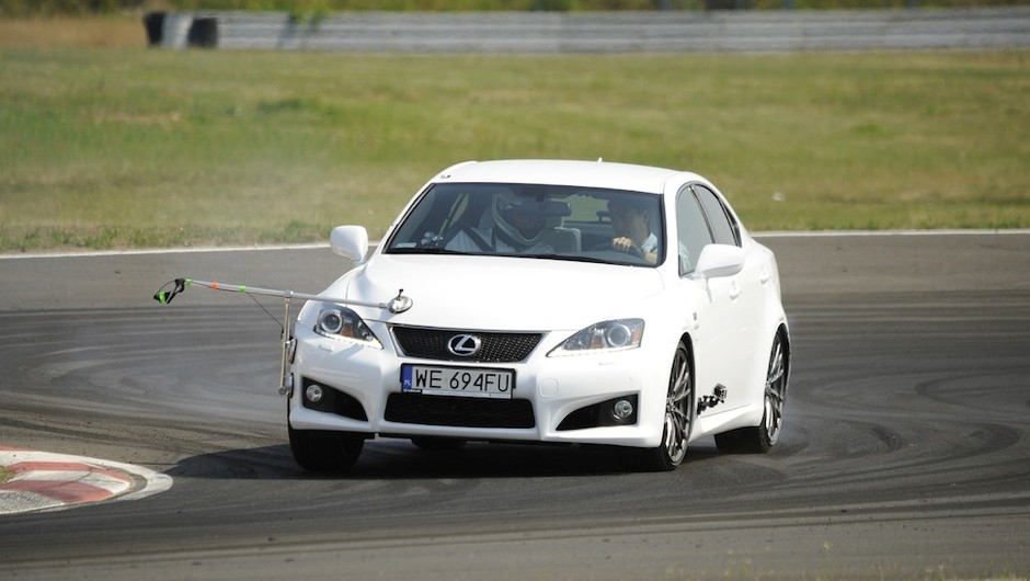 Stig w Lexusie