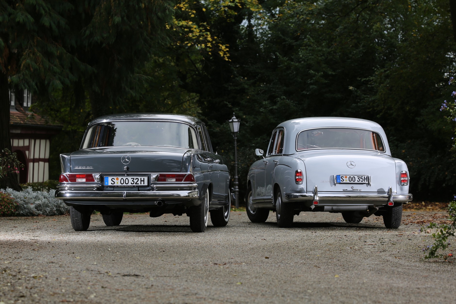 Mercedes 220 "Ponton" i 220 SE "Skrzydlak"