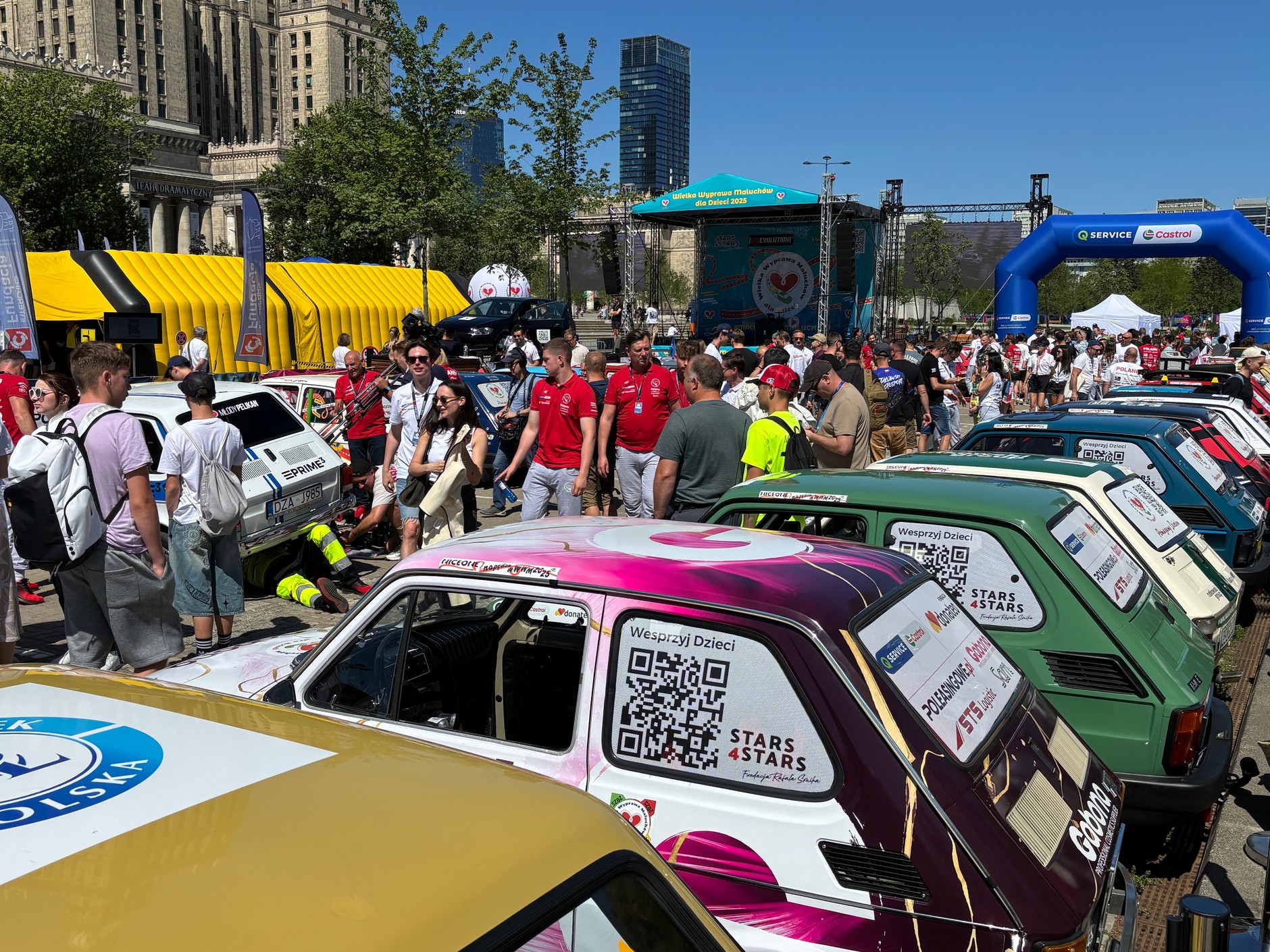 Wielka Wyprawa Maluchów 2025: start w Warszawie