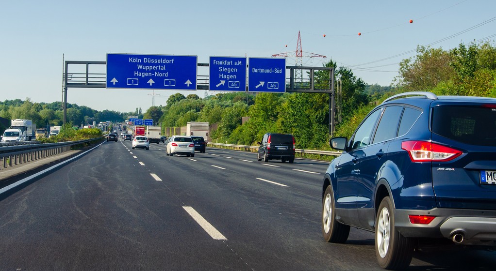 Niemiecka autostrada - zdjęcie ilustracyjne