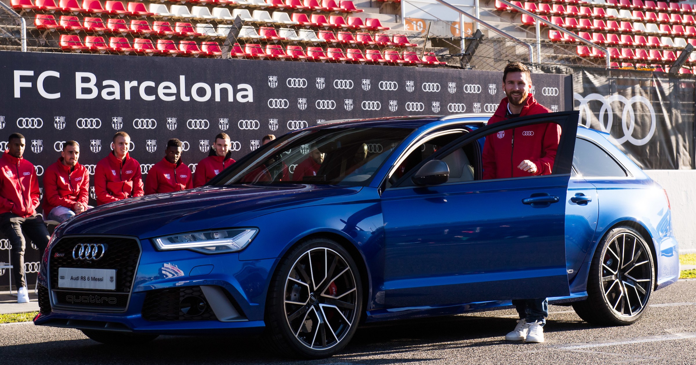 Audi dla piłkarzy FC Barcelona