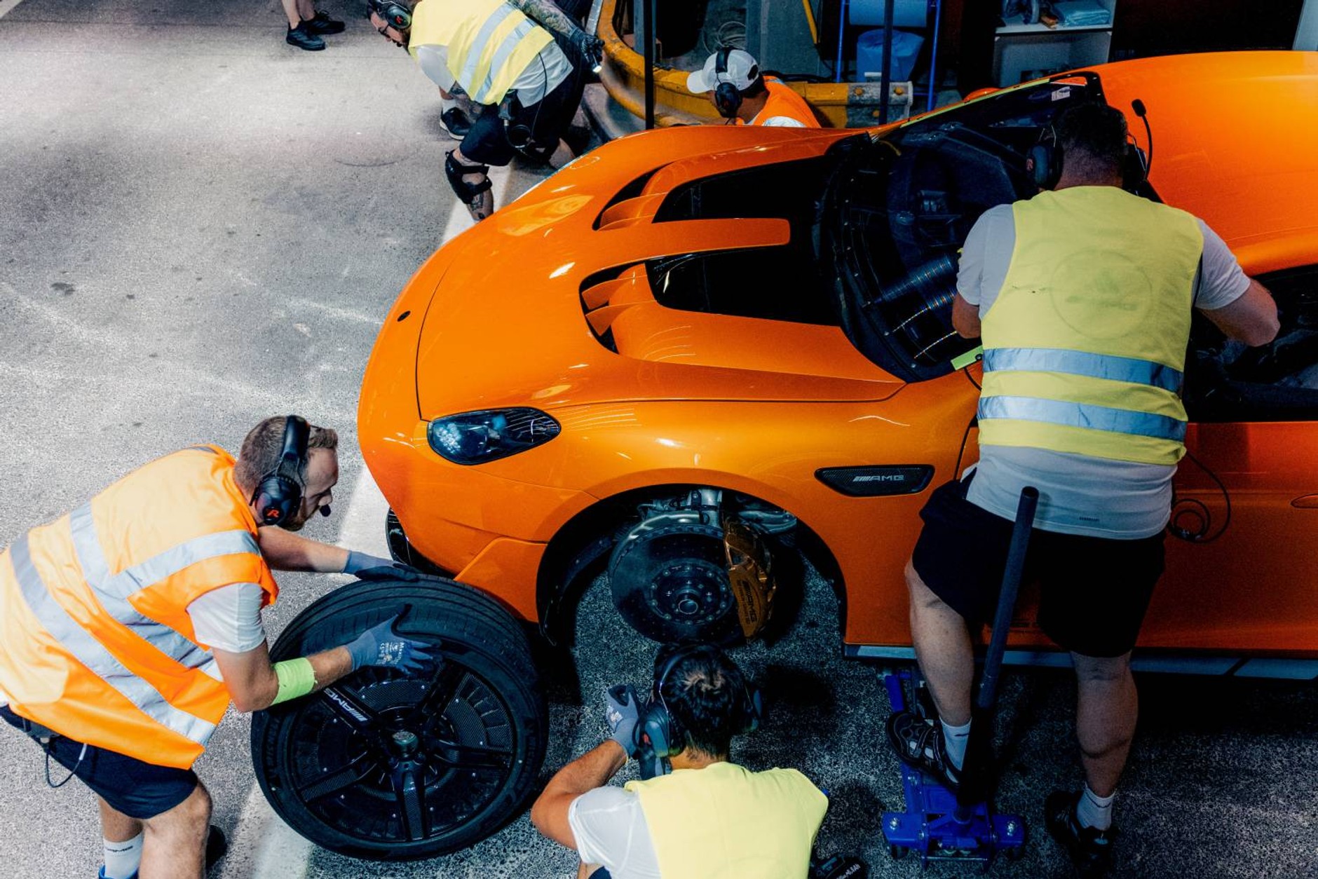 CONCEPT AMG GT XX na torze Nardo