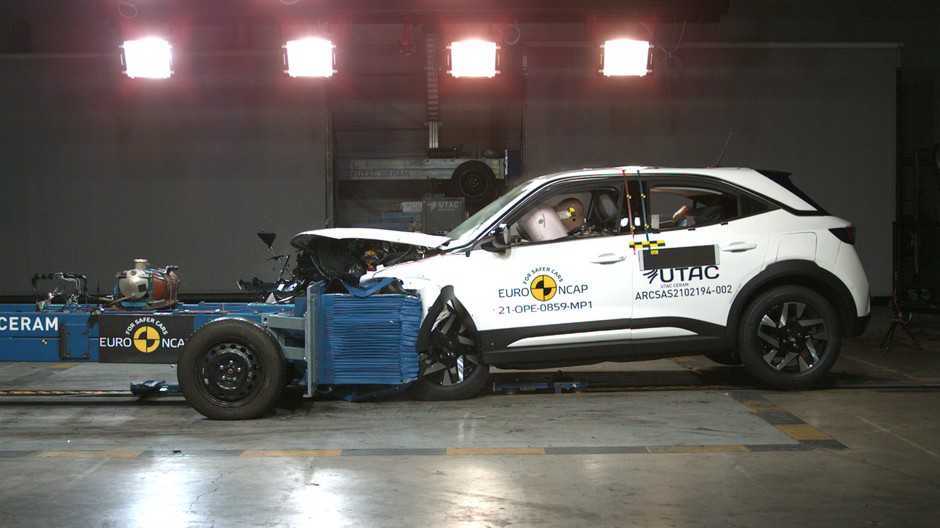 Opel Mokka w teście zderzeniowym Euro NCAP (2021)