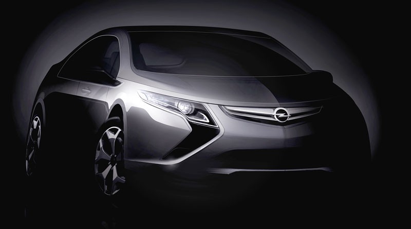 Genewa 2009: Opel Ampera – Volt w europejskim przebraniu