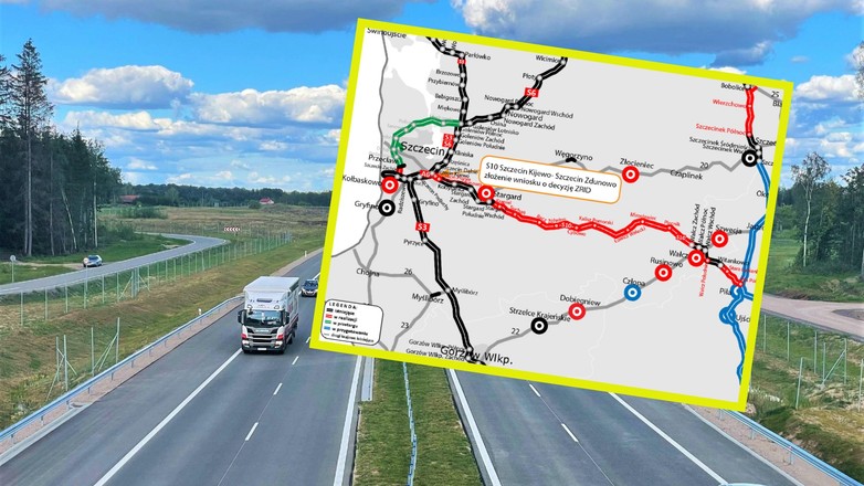 Ostatni odcinek S10 na Pomorzu Zachodnim z wnioskiem o budowę