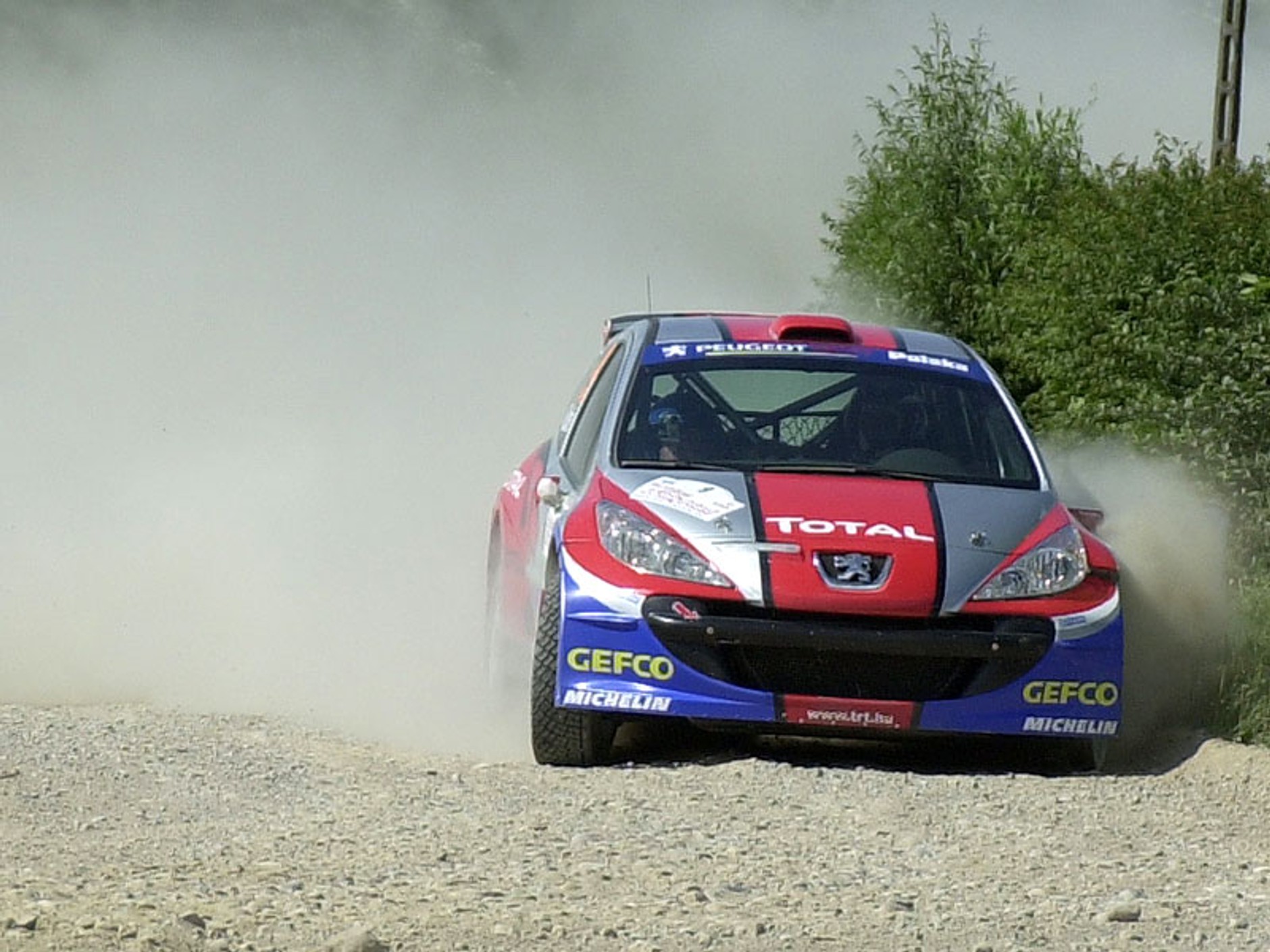 Rajd Polski 2007: wypadek Dudy, kurz i emocje (fotogaleria)