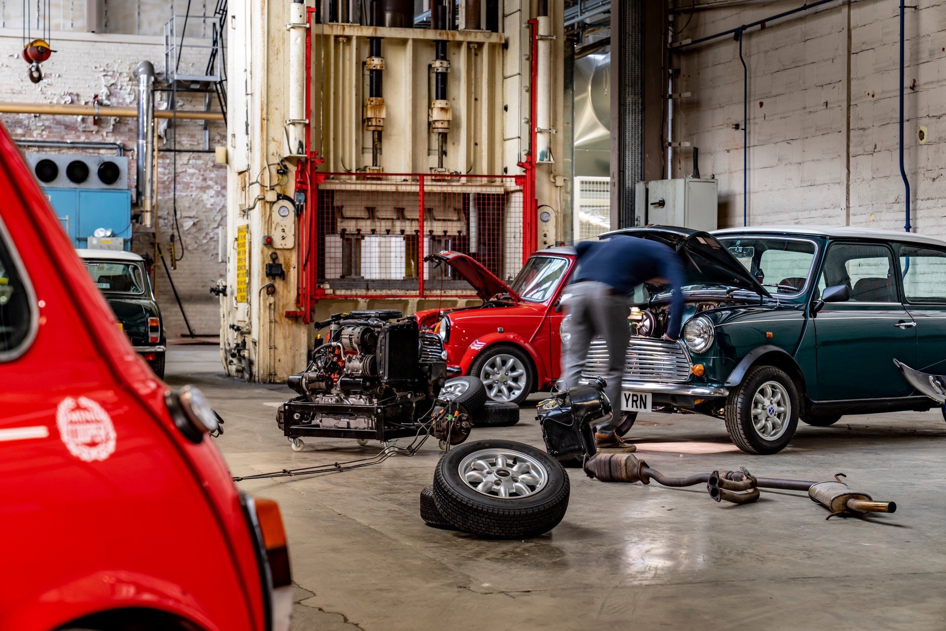 Klasyczne Mini z napędem elektrycznym