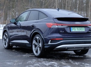 Audi Q4 Sportback e-tron: zimą to auto dla ludzi z nudnym życiem!