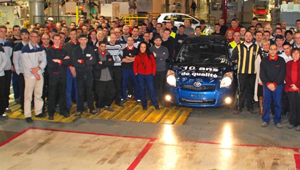 Europejska Toyota Yaris ma 10 lat