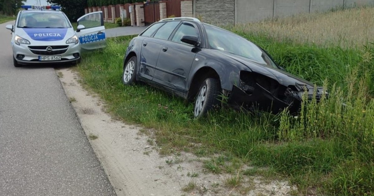 Finał ucieczki przed policją (Solec; województwo świętokrzyskie; lipiec 2024 r.)