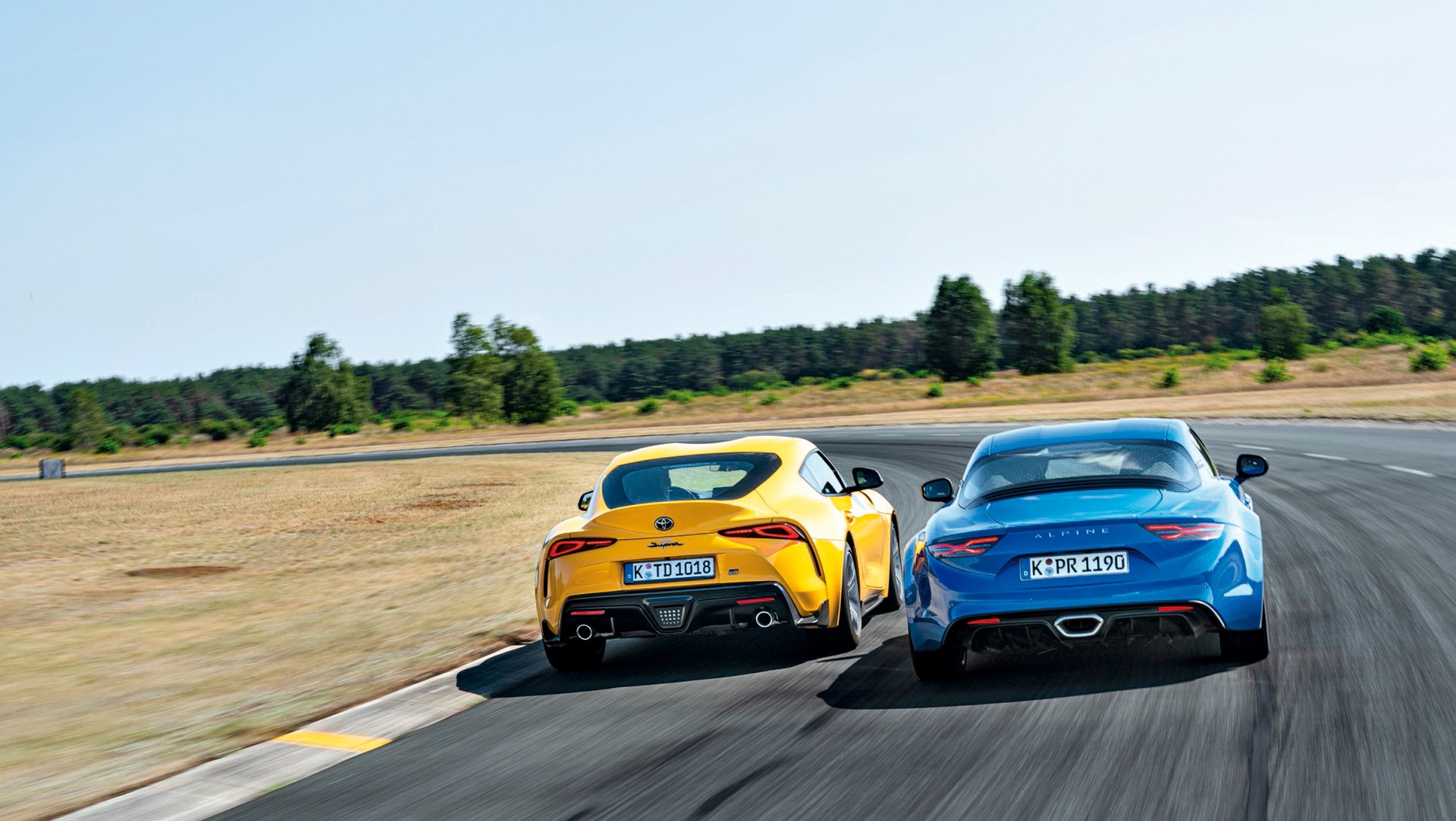 Toyota Supra kontra Alpine A110