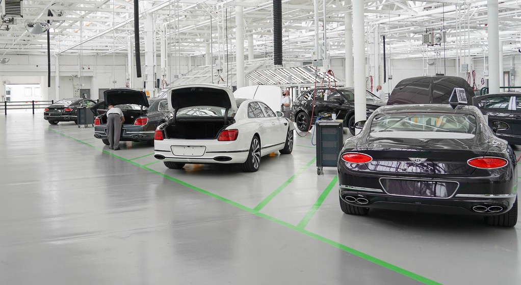 Fabryka Bentleya w Crewe – kontrola jakości