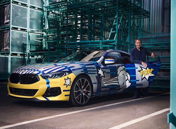 BMW "The 8 x Jeff Koons" – amerykański artysta stworzył dzieło sztuki, które wyjedzie na drogi