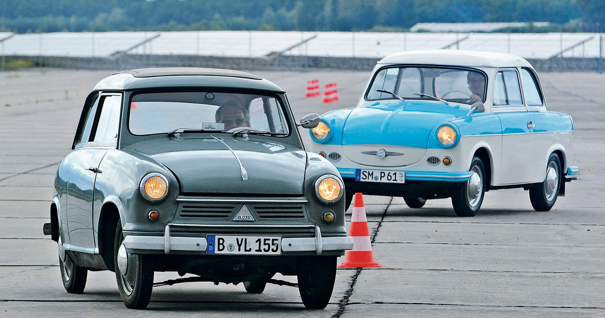 Lloyd LP 400 kontra Trabant - czy socjalizm zwycięży?