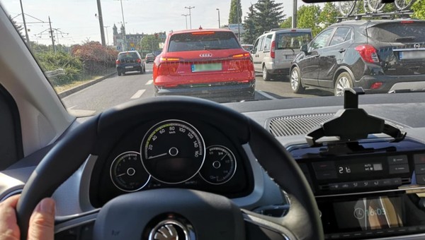 Korek w godzinach szczytu