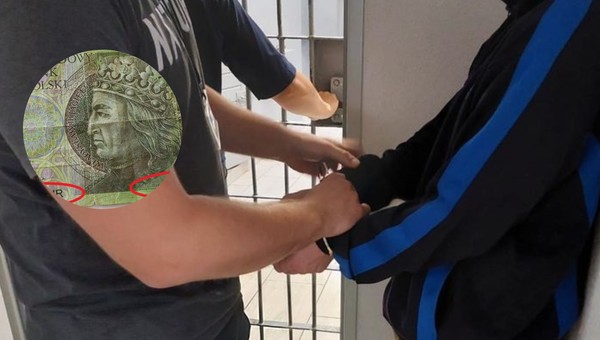 Chciał rozmienić banknot na stacji. Teraz grozi mu więzienie