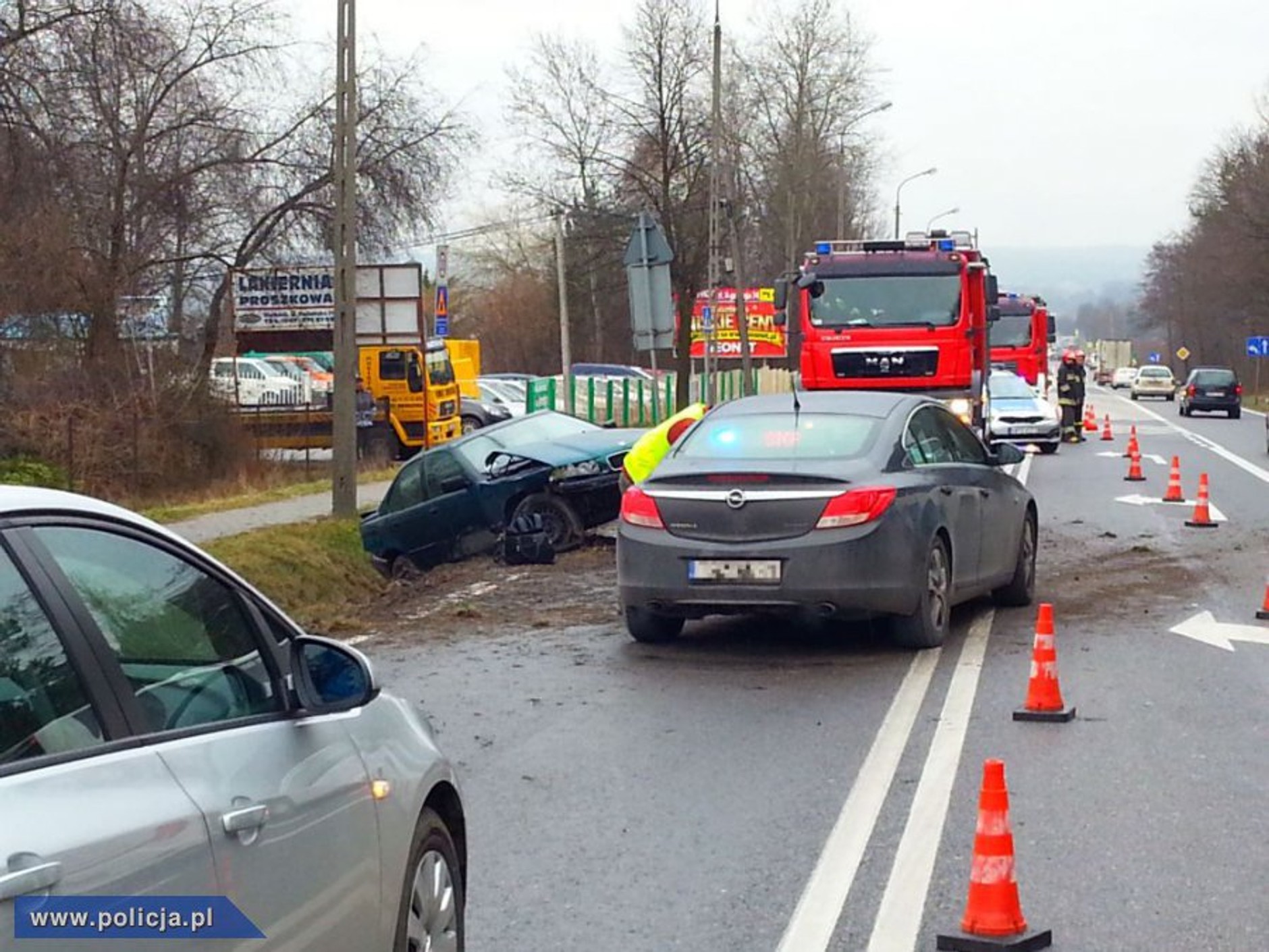 29 wykroczeń i 167 punktów karnych - pościg zakończony wypadkiem