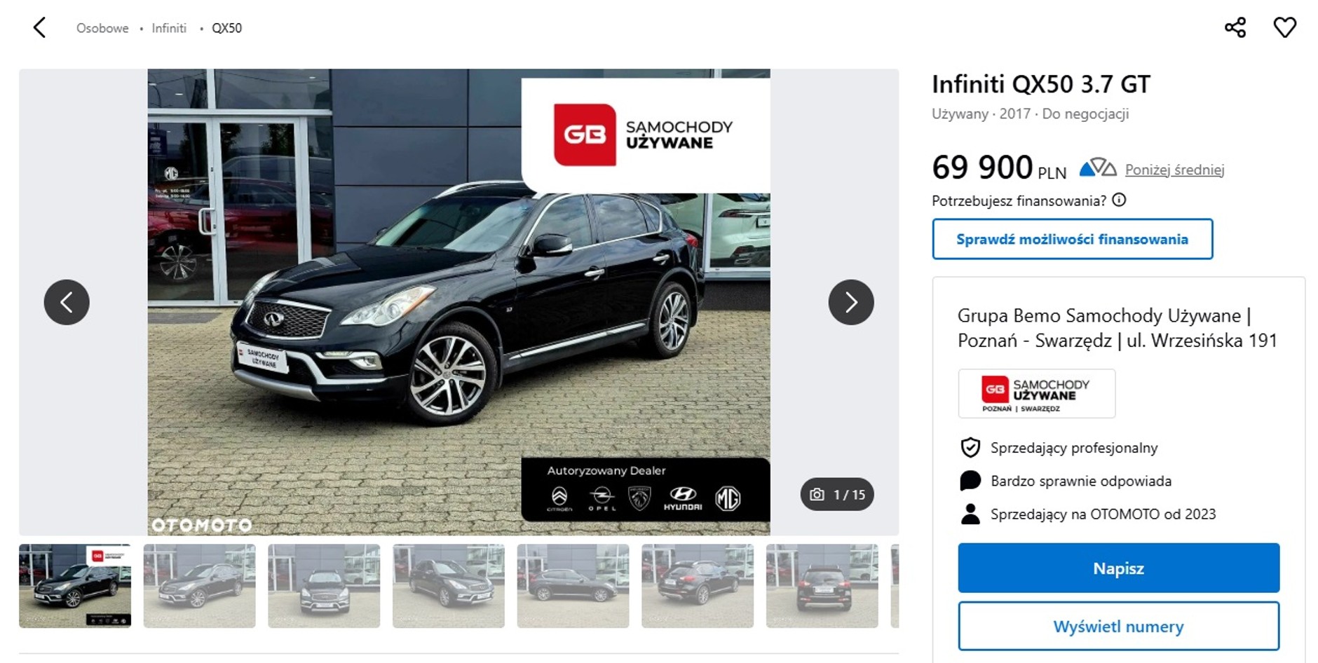 Infiniti QX50