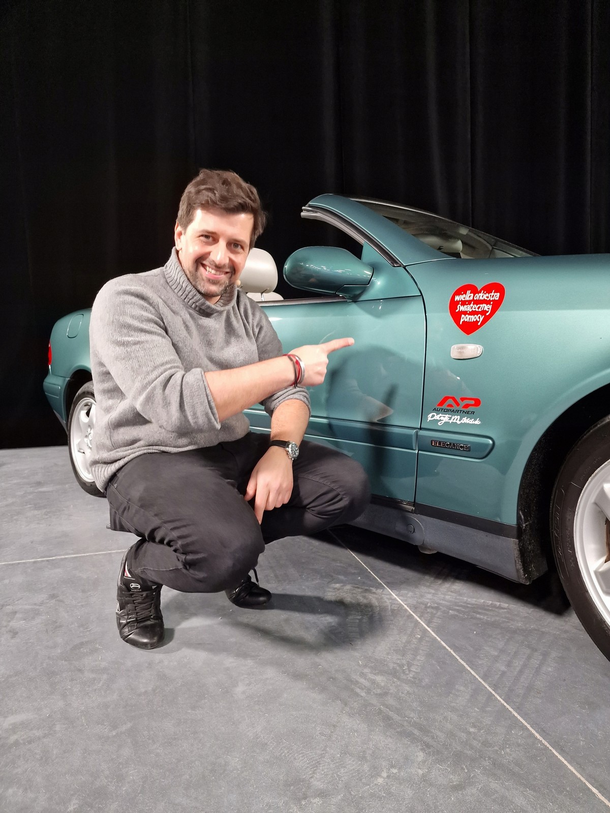 Mercedes CLK A208 na aukcji WOŚP