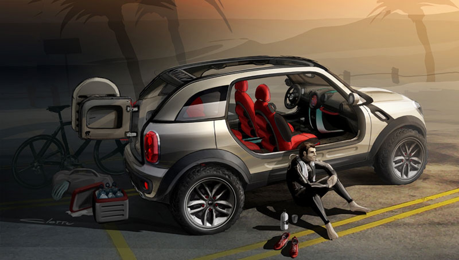 Detroit 2010: premiera Mini Beachcomber Concept