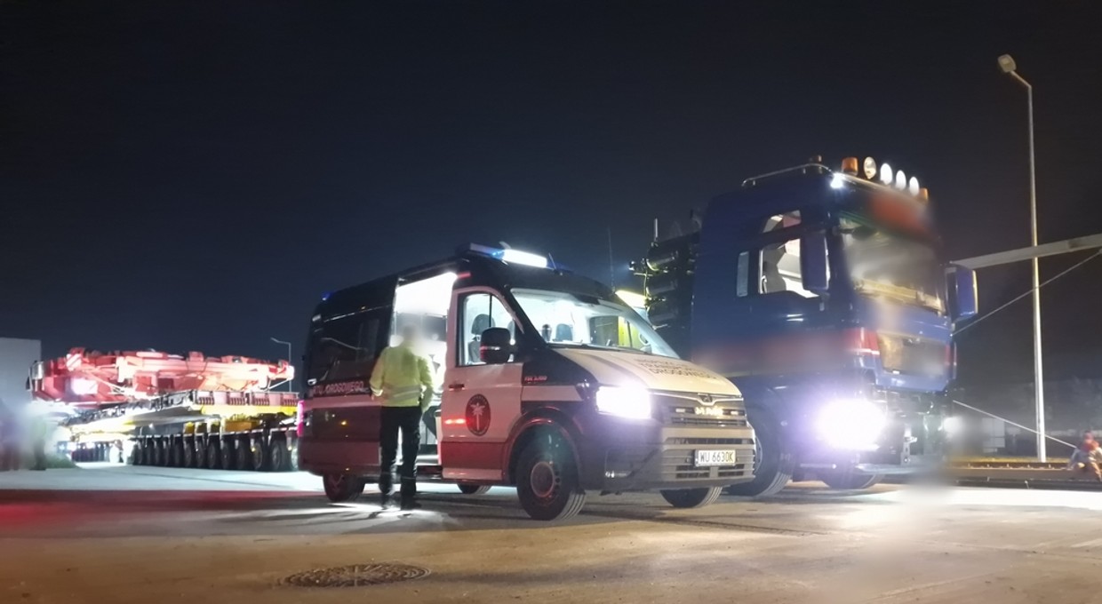 Wiemy, kiedy największy transport w historii przejedzie przez Warszawę