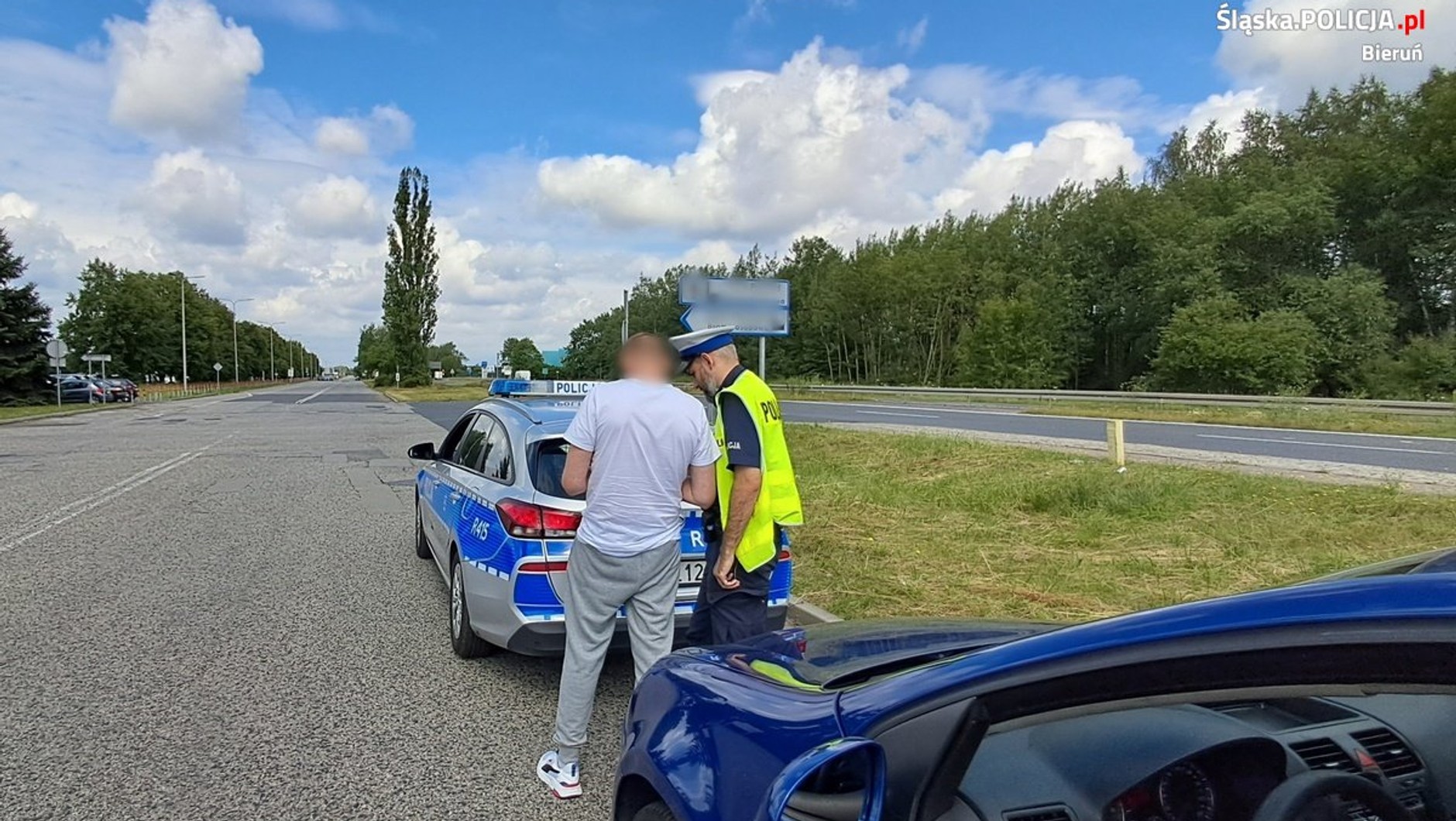 Policjanci prowadzili specjalną akcję. Wykorzystali specjalistyczny pojazd