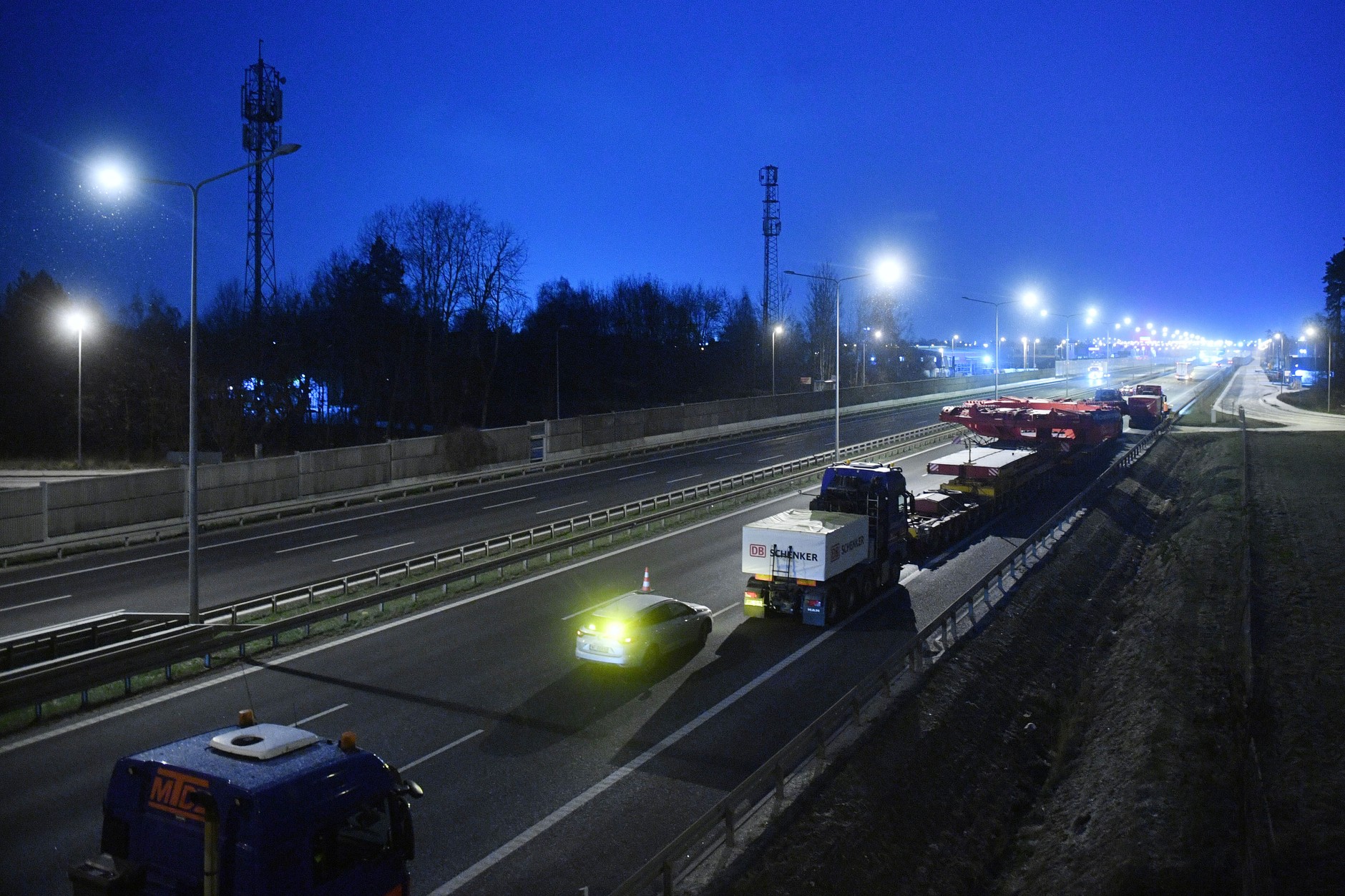 Transport maszyny TBM dotarł do Janek