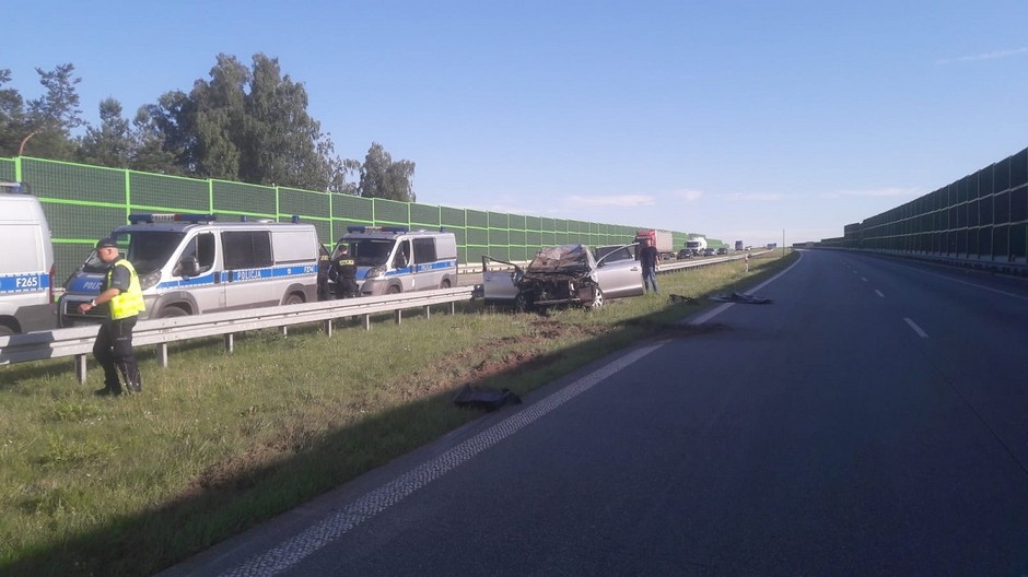 Śmiertelny wypadek na autostradzie A1