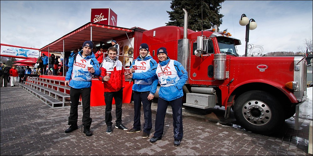 Czachor i Przygoński na nartach