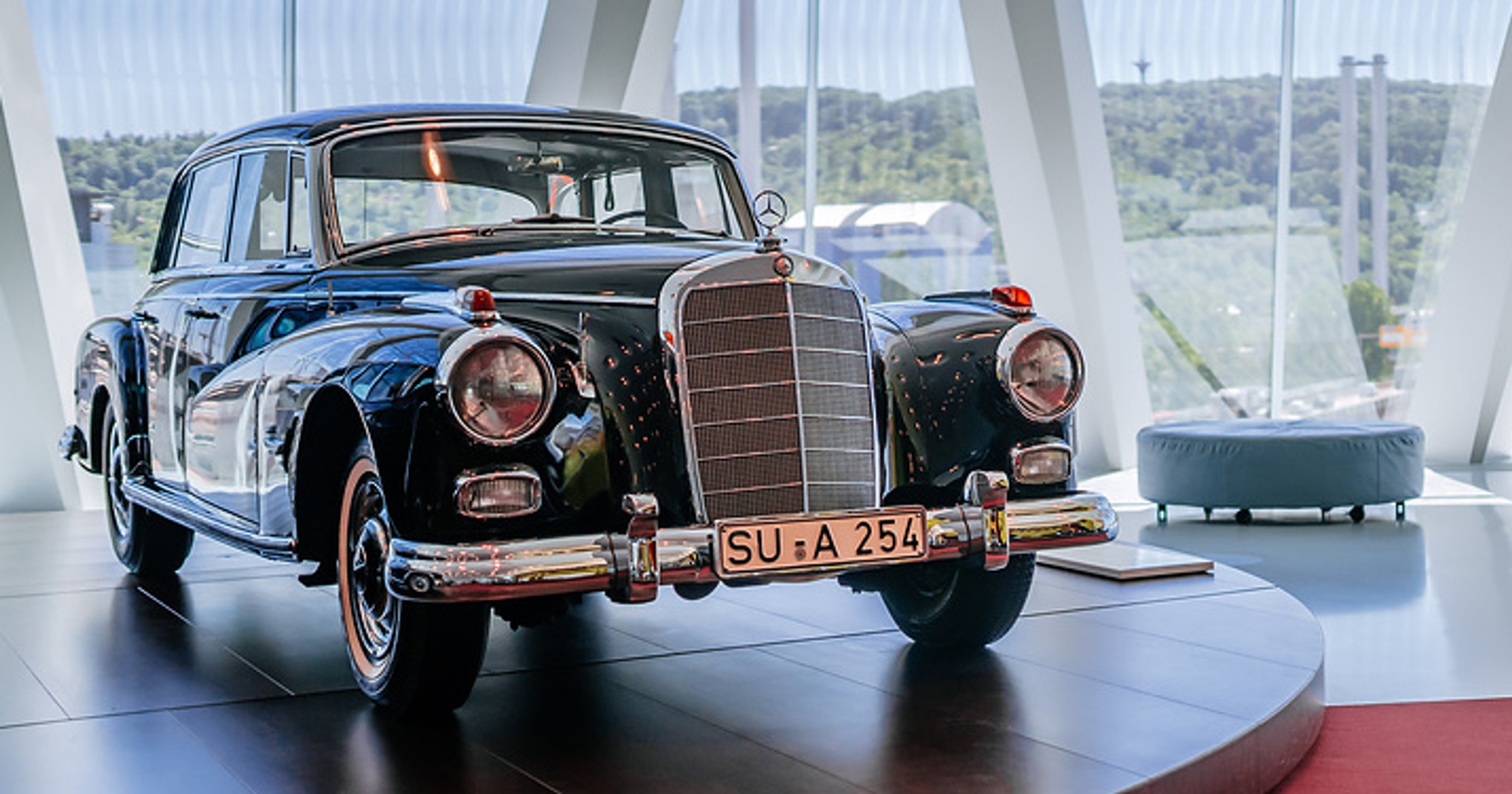 Mercedes 300 Adenauer w Muzeum Mercedesa