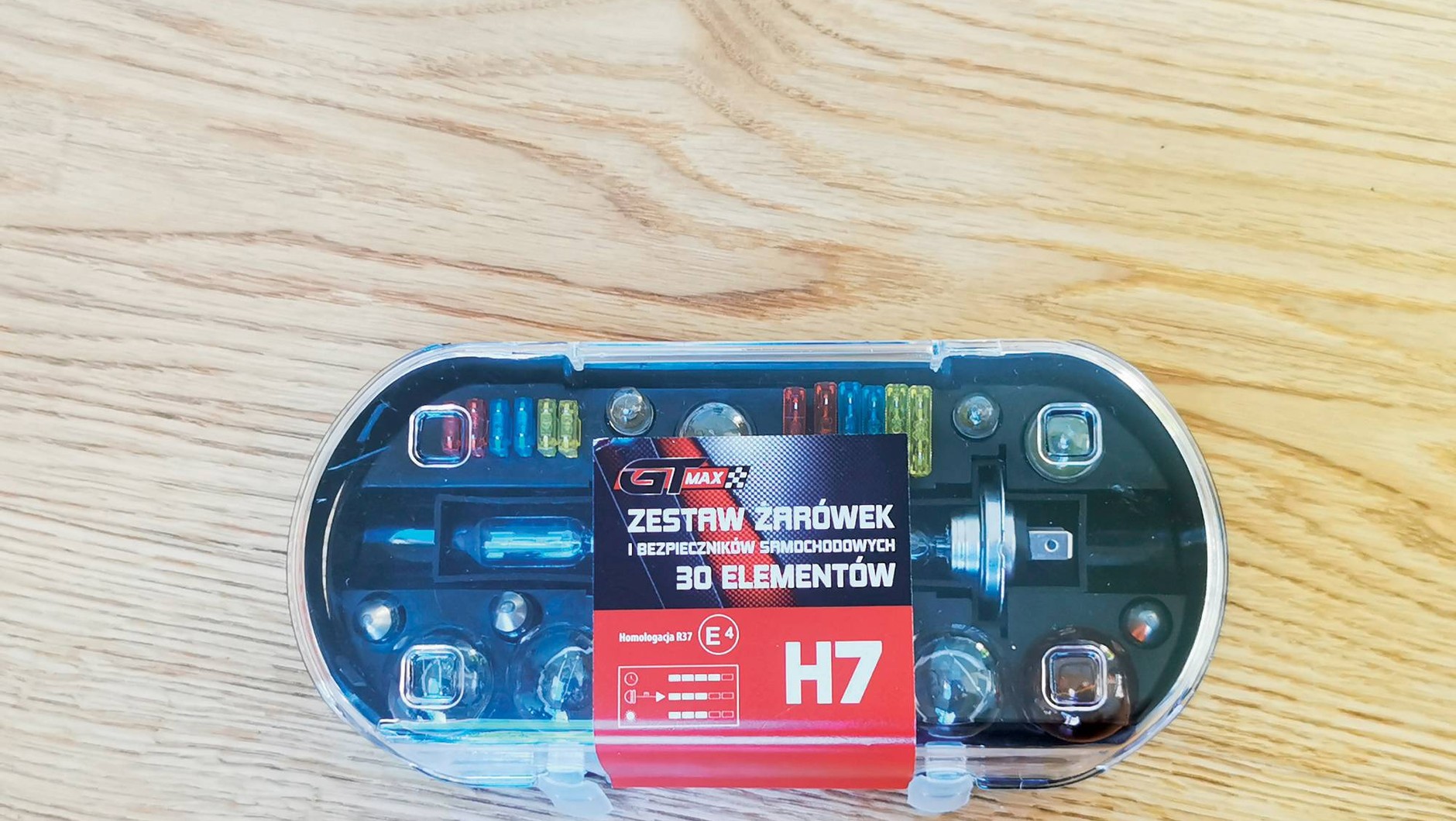 GT Max zestaw z żarówkami H7