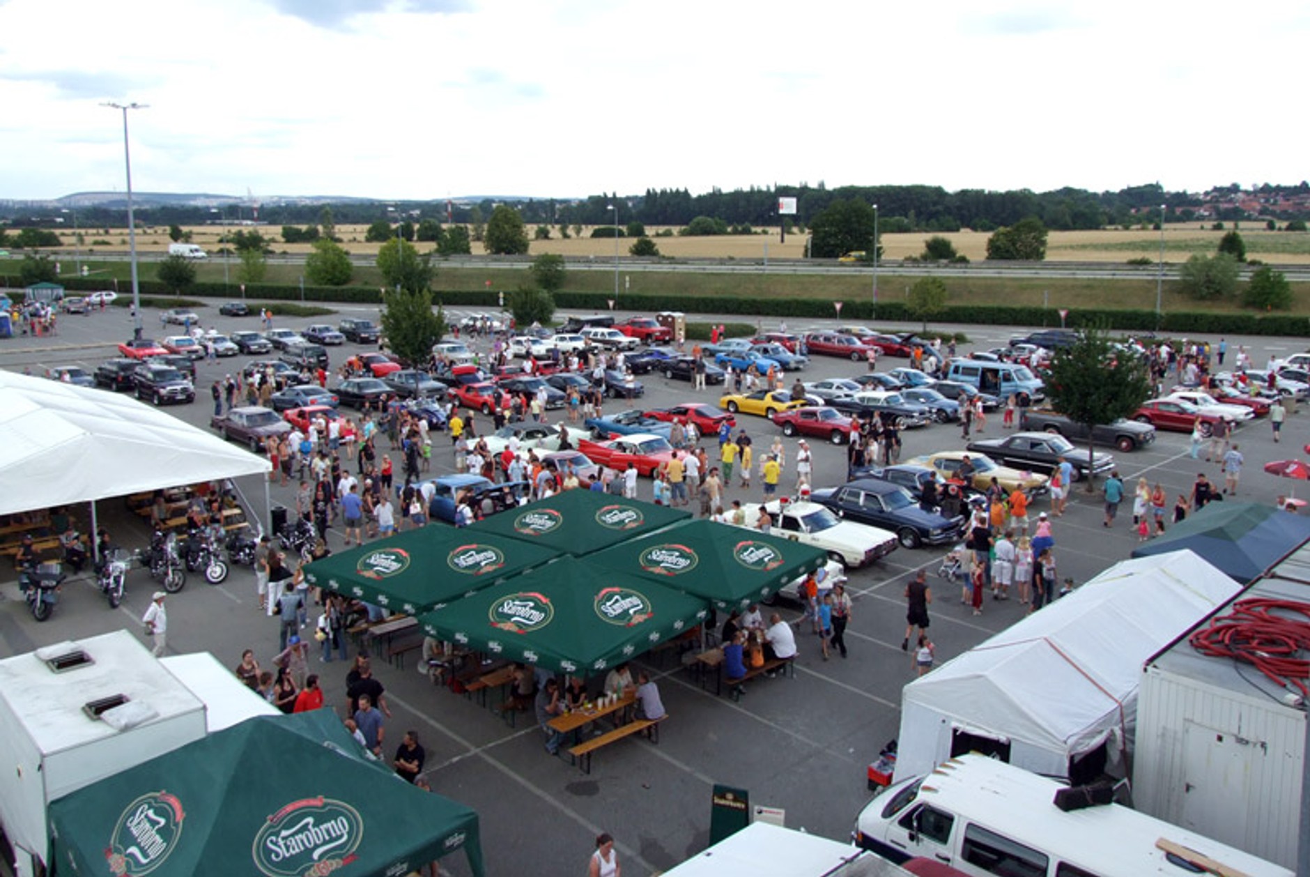 Zlot samochodów amerykańskich w Brnie (fotogaleria)