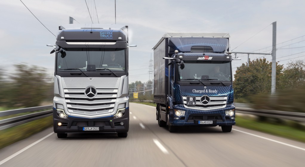 Ciężarówka na wodór. Mercedes inwestuje w nowy projekt