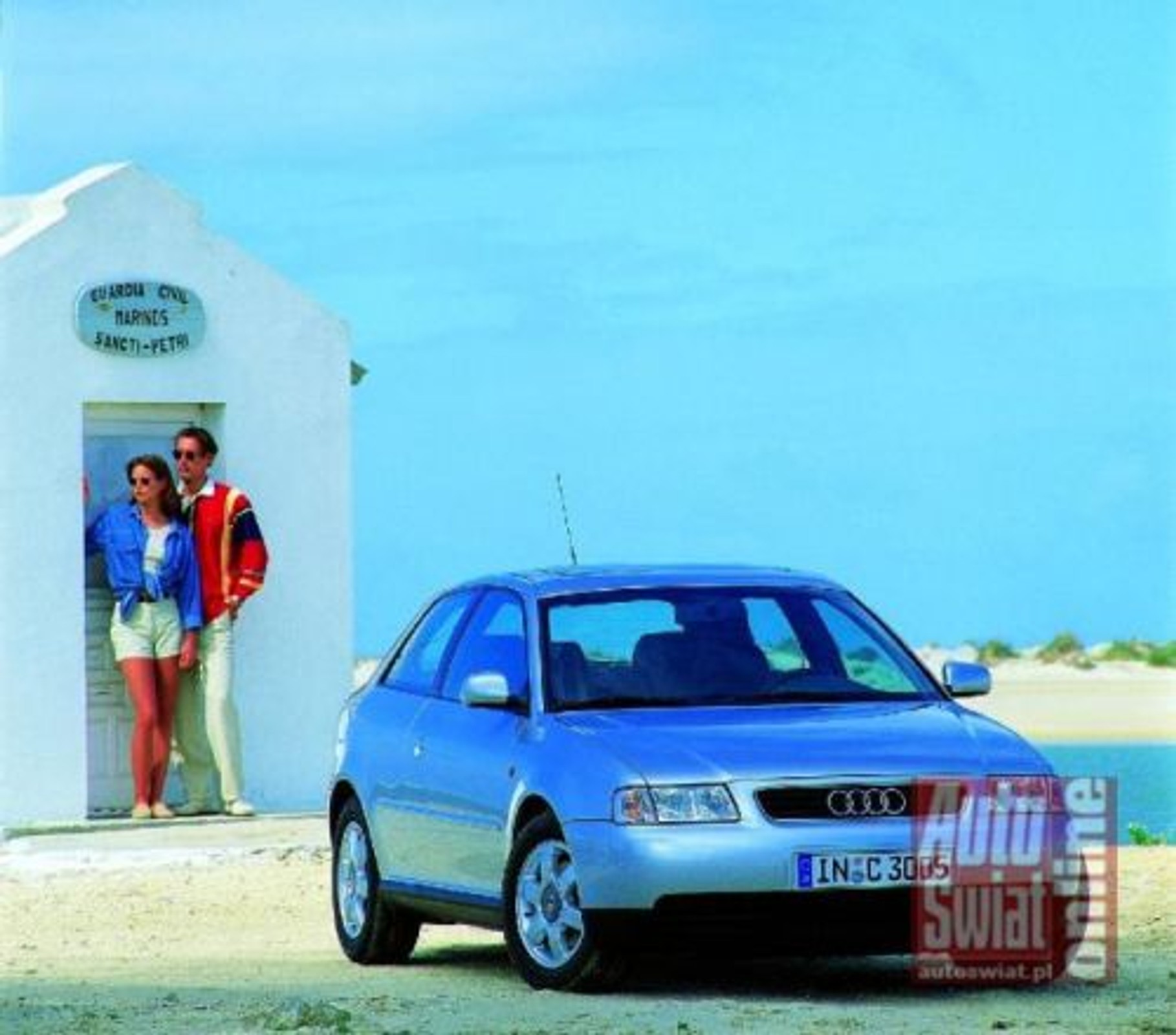 Alfa 147 1.6 Distinctive, Audi A3 1.8 Ambiente - Nie suknia zdobi... Nie?