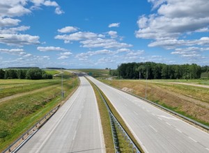 Otwarto węzeł Łomża Zachód na budowanej drodze S61