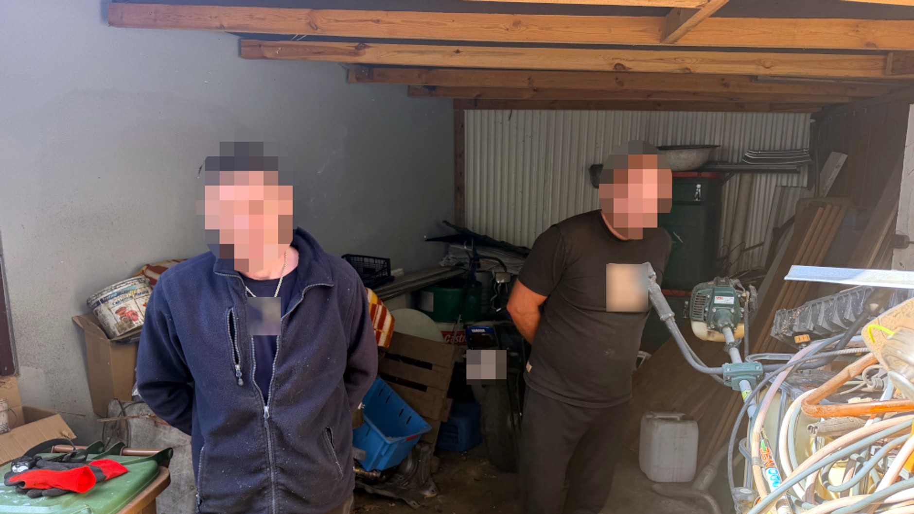 Policjanci z Wołomina zlikwidowali dziuplę samochodową