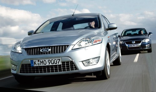 Ford Mondeo 2.0 TDCI kontra VW Passat 2.0 TDi - Ford wyprzedzi Volkswagena?
