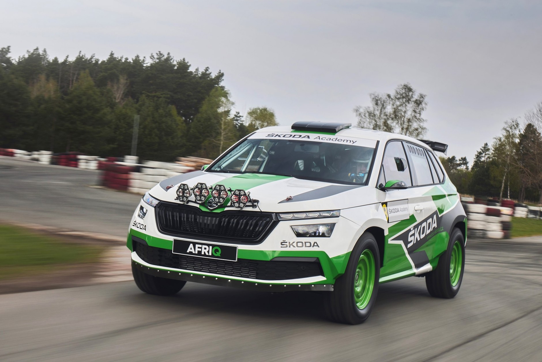 Rajdowa Skoda Afriq stworzona przez studentów z Mladej Boleslavi